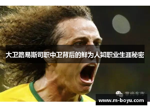 大卫路易斯司职中卫背后的鲜为人知职业生涯秘密